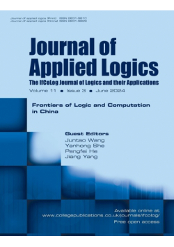 Journal of Applied Logics, Volume 11, number 3.  Special issue