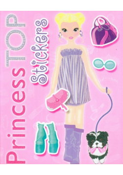 Princess Top Stickers Kolorowanka z naklejkami