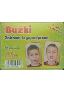 Buźki Zabawa logopedyczna