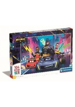 Puzzle 104 Maxi Super Kolor Batwheels