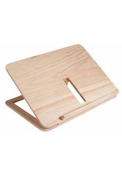 Baza drewniana stojak na tablet&książkę