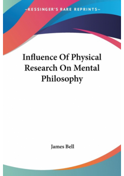 Influence Of Physical Research On Mental Philosophy