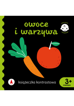 Owoce i warzywa Książeczka kontrastowa
