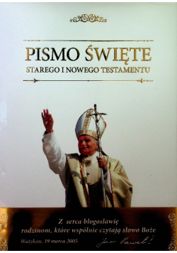 Biblia Starego i Nowego Testamentu