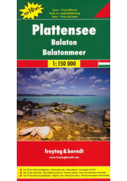 Balaton mapa 1:150 000