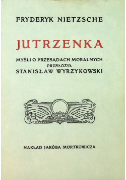 Jutrzenka Myśli o przesądach moralnych