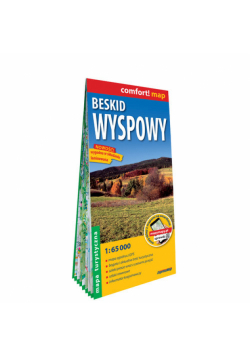 Beskid Wyspowy; mapa turystyczna 1:65 000