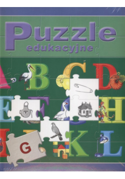 Puzzle edukacyjne Od litery do słowa