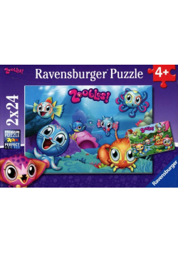 Puzzle Świat Zoobles 2x24