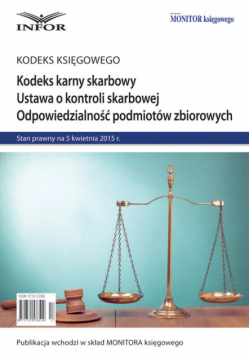 Kodeks karny skarbowy   Ustawa o kontroli skarbowej   Odpowiedzialnosc podmiotów zbiorowych