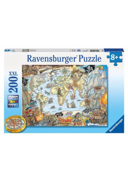 Puzzle XXL Piracka mapa 200