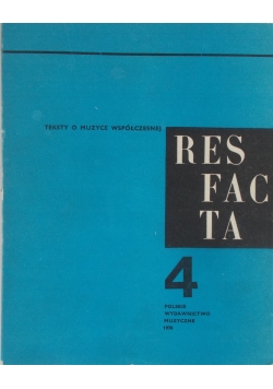 Res fac ta 4