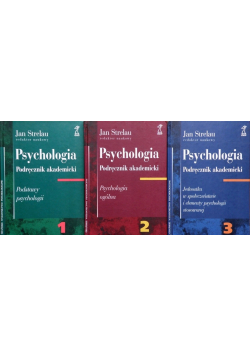 Psychologia Podręcznik akademicki Tom I do III