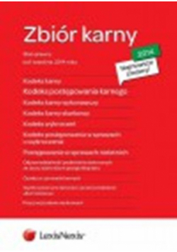 Zbiór karny 2014 K.K., K.P.K., K.K.W., K.K.S., K.W., K.P.W., U.P.S.N. oraz U.O.P.Z., U.O.K., U.W.T.P