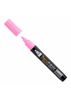 Marker do dekorowania tekstyliów fluo Pink