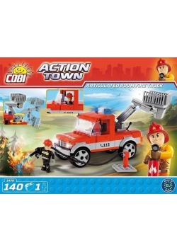 Action Town Ciężarówka straży pożarnej z koszem