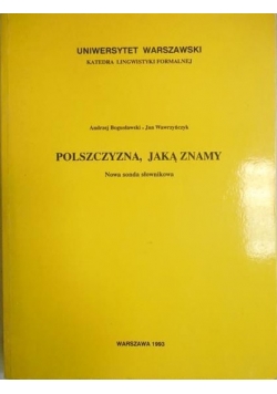 Polszczyzna, jaką znamy