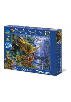 Puzzle Magic 3D Dinozaury 1000
