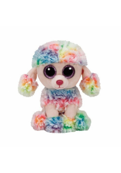 Beanie Boos Rainbow wielobarwny pudel średni