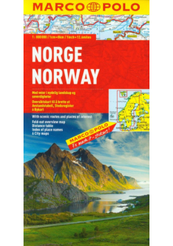 Norwegia wersja niemiecka mapa Marco Polo