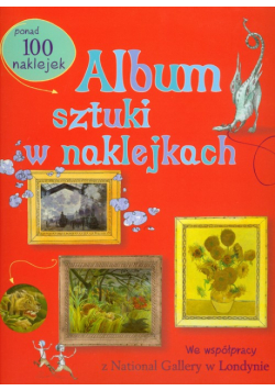 Album sztuki w naklejkach