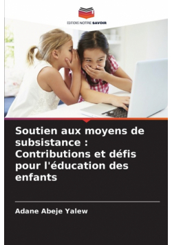 Soutien aux moyens de subsistance