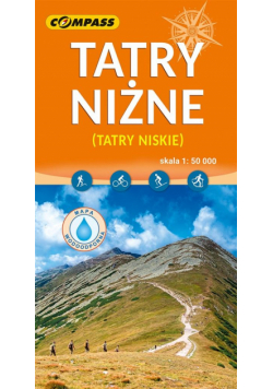 Mapa - Tatry Niżne 1:50 000