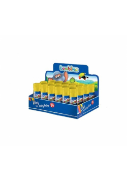 Klej w sztyfcie Bambino 9g Display 24 sztuki