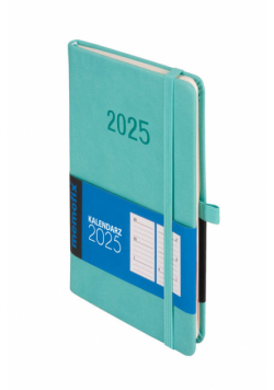 Kalendarz 2025 Memofix B6 TDW turkusowy