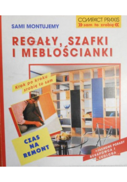 Regały  szafki i meblościanki