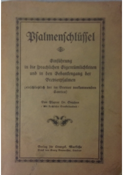 Psalmenschlussel