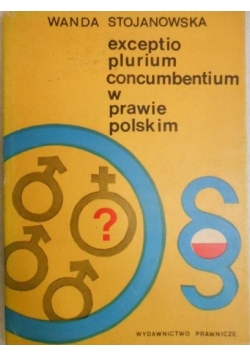 Exceptio plurium concubentium w prawie polskim