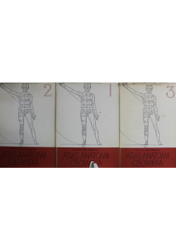 Atlas anatomii człowieka Tom 1 do 3
