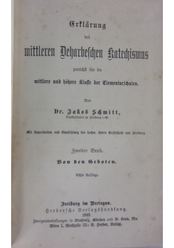 Erslarung des mittleren Deharbeschen Katechismus, 1892 r.