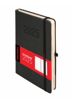 Kalendarz 2025 Memofix A5 DNS czarny