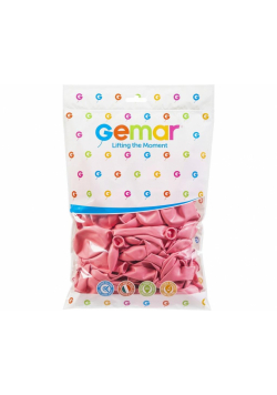 Balony pastelowe różowe 100szt