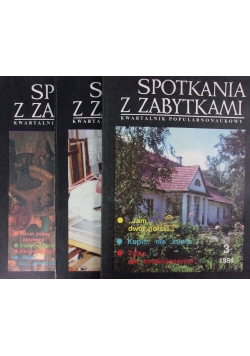 Spotkania z zabytkami. Nr 1,3,4