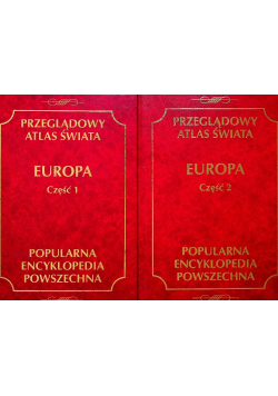 Przeglądowy atlas świata Europa Część 1 i 2