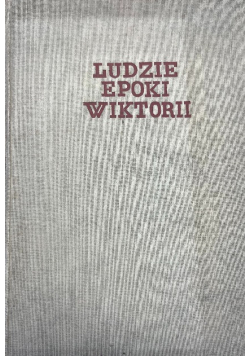 Ludzie epoki Wiktorii 1938 r.