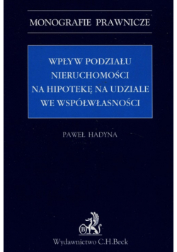 Wpływ podziału nieruchomości na hipotekę na udziale we współwłasności