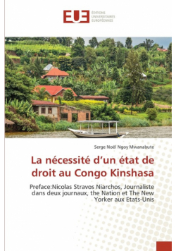 La nécessité d'un état de droit au Congo Kinshasa