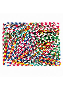 Paczka Spinacze biurowe okrągłe Zebra 28mm 100 szt 12 sztuk