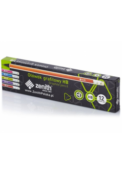 Ołówek grafitowy Zenith HB 12 sztuk