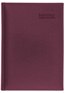Kalendarz nauczyciela 24/25 B5T Vivella BORDO