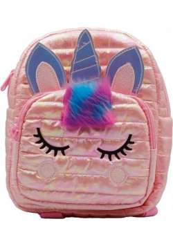 Plecak puffy Unicorn różowy STnux