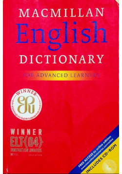 English Dictionary for Advanced Learners