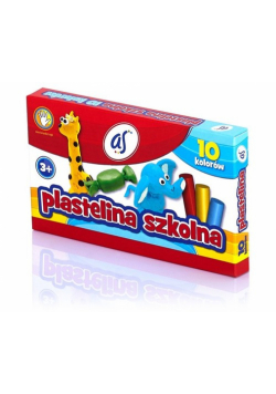 Plastelina szkolna As 10 kolorów