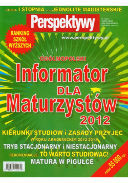 Ogólnopolski Informator dla maturzystów 2012