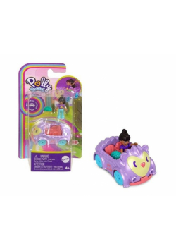 Polly Pocket. Figurka z pojazdem - Jeż HKV58