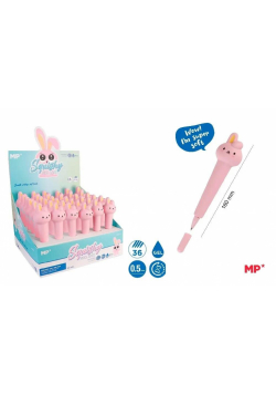 Długopis żelowy Squishy Królik (36szt)